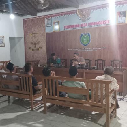 Pemdes Luwunggesik Gelar Musyawarah Perbaikan Saluran Air